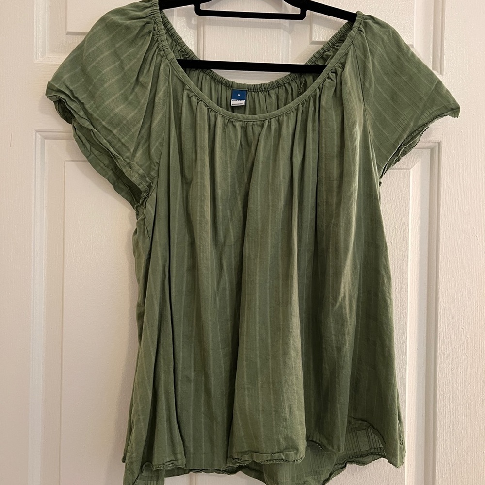 Old Navy Army/olive Green top